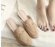 Loafers met Gouden Gesp Detail voor Kantoor - Zakelijke Instappers