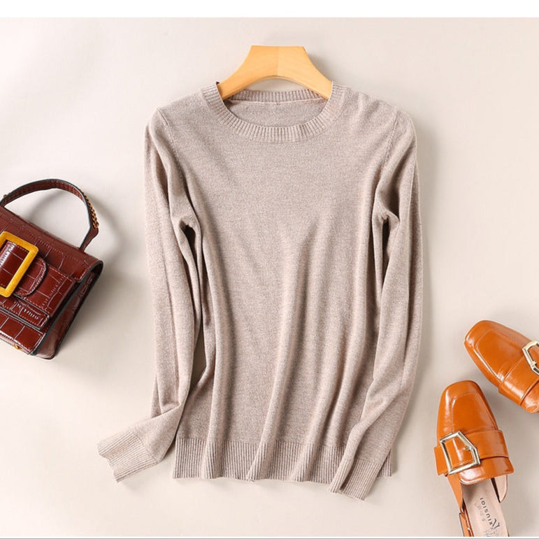 Sweater dames ronde hals | Comfortabele trui voor elke gelegenheid