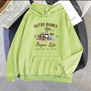 Dames hoodie met print | Comfortabele sweater