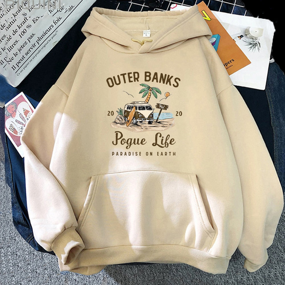 Dames hoodie met print | Comfortabele sweater