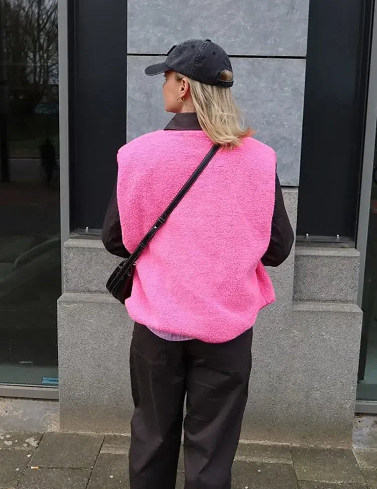 Teddy bodywarmer voor dames | Zacht en warm voor de winter