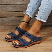 Dames sandalen met verstelbare bandjes - Lente en zomer