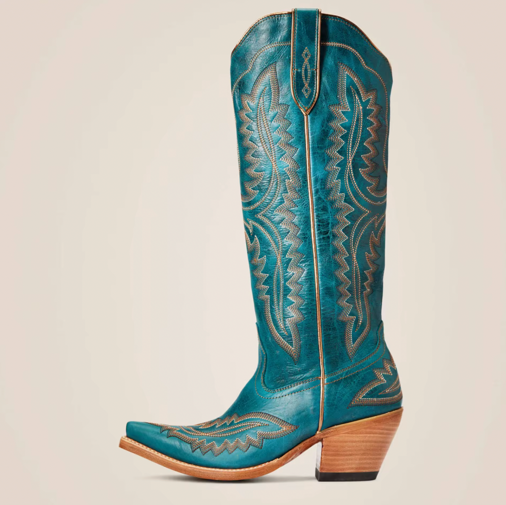 Dames Hoge Cowboy Laarzen met Borduurwerk | Western Boots