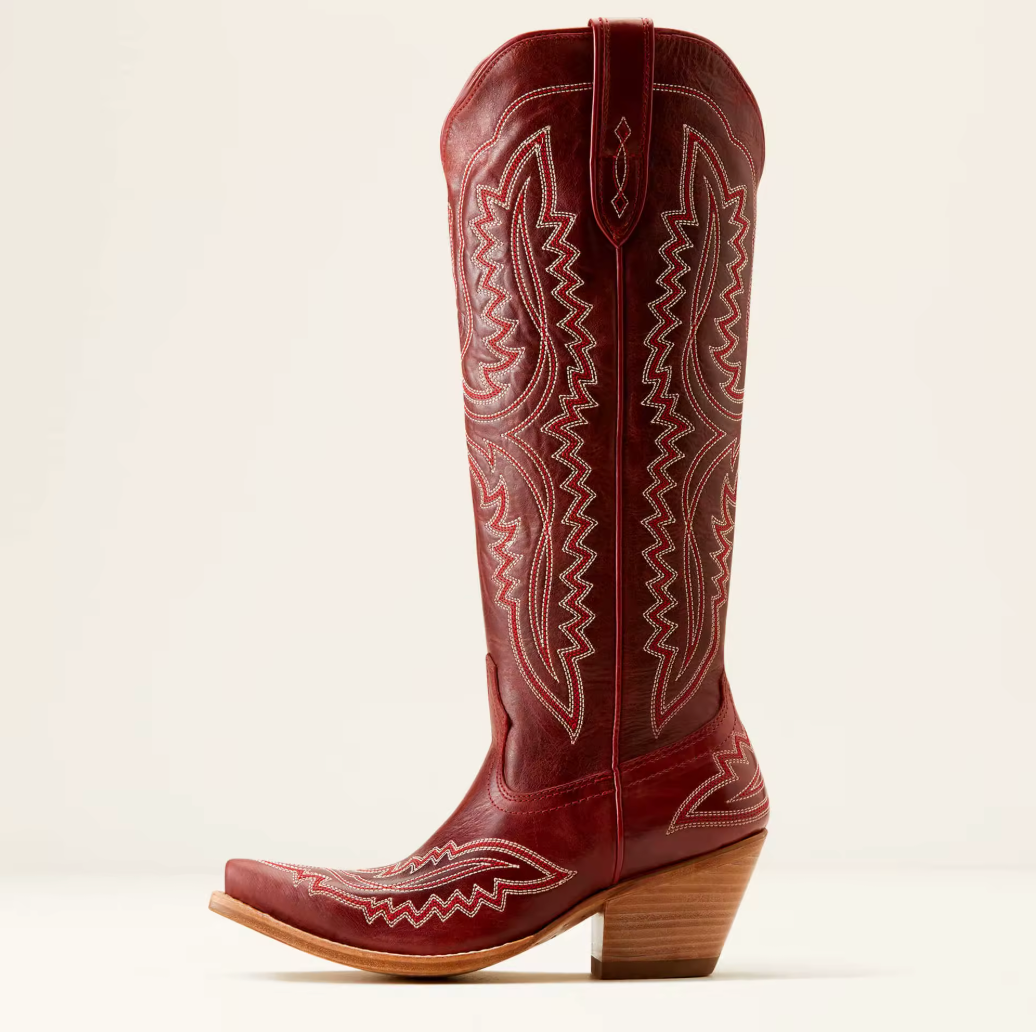 Dames Hoge Cowboy Laarzen met Borduurwerk | Western Boots