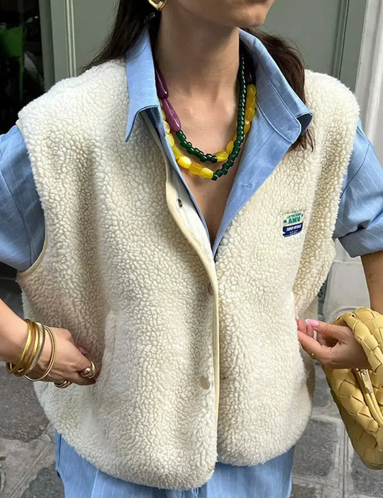 Teddy bodywarmer voor dames | Zacht en warm voor de winter