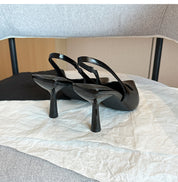 Slingback Pumps Dames | Wit, Zwart, Rood | Puntige Neus & Hak