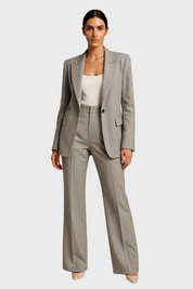 Chique getailleerde dames pak | Blazer en pantalon