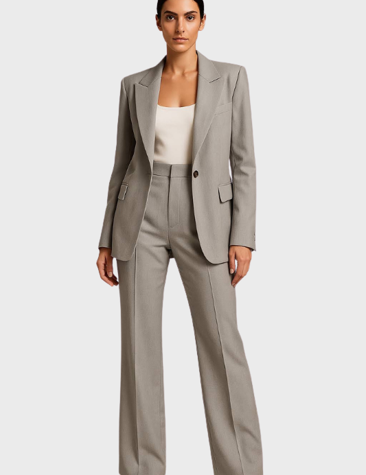 Chique getailleerde dames pak | Blazer en pantalon