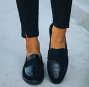 Dames loafers zwart - Zakelijke en formele instappers voor kantoor