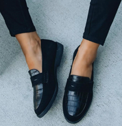 Dames loafers zwart - Zakelijke en formele instappers voor kantoor