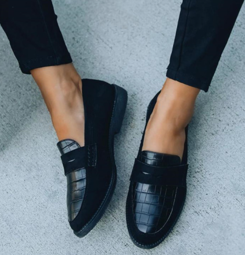 Dames loafers zwart - Zakelijke en formele instappers voor kantoor