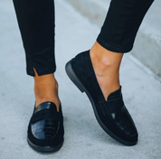Dames loafers zwart - Zakelijke en formele instappers voor kantoor