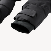 Getailleerde dames pufferjack met ceintuur