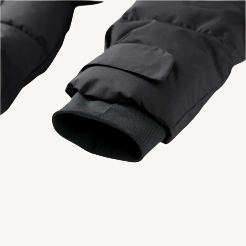 Getailleerde dames pufferjack met ceintuur