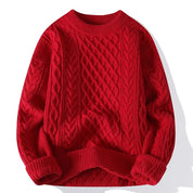 Warme dames gebreide trui | Comfortabele winter sweater met stijlvol patroon
