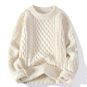 Warme dames gebreide trui | Comfortabele winter sweater met stijlvol patroon