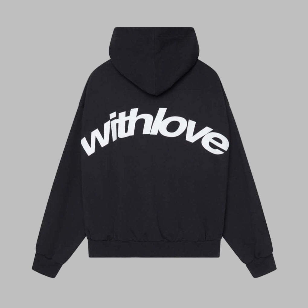 Oversized hoodie dames – Trui met opvallende backprint