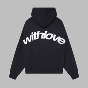 Oversized hoodie dames – Trui met opvallende backprint