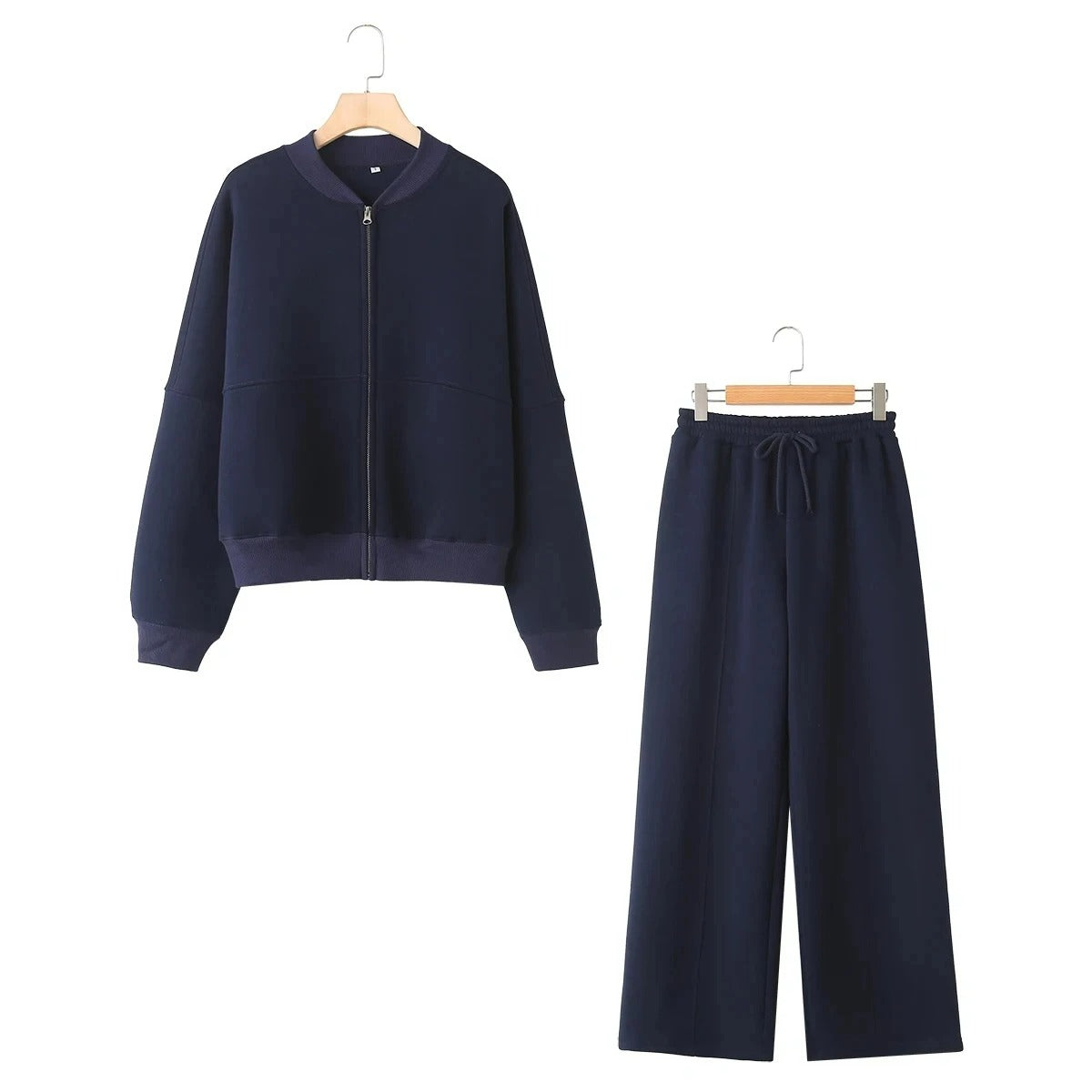 Dames loungewear set – Comfortabel tweedelig vest en broek