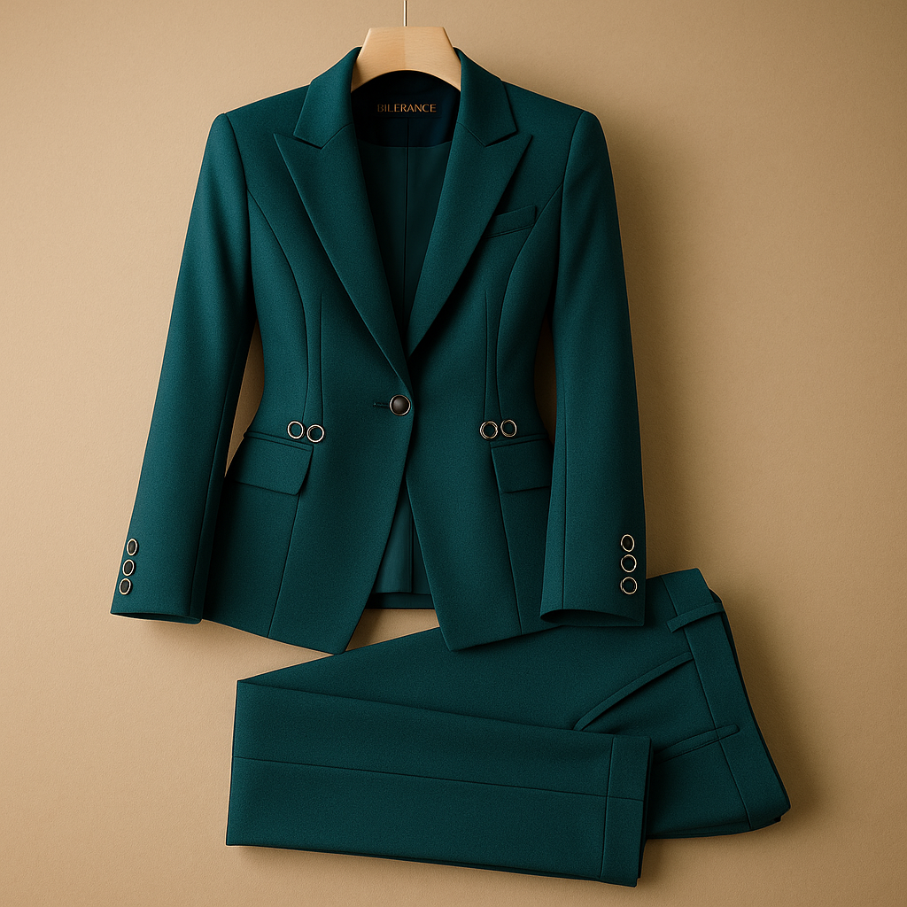 Dames Blazer Pak Set | Twee-Delige Co-ord met Broek