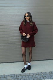 Dames Gebreide Set | Trui en Rok | Superzachte Co-ord  | Winter Set
