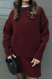 Dames Gebreide Set | Trui en Rok | Superzachte Co-ord  | Winter Set
