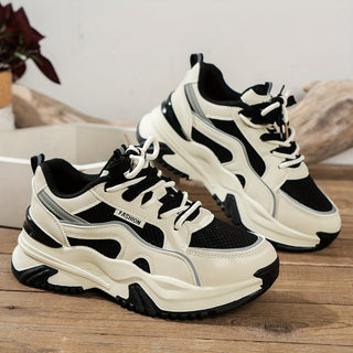 Trendy platform sneakers dames | Sportief met dikke zool