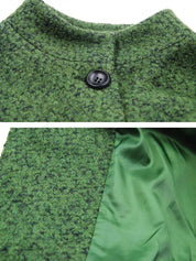 Dames winter mantel | Grof gebreide teddy jas