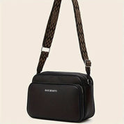 Dames Schoudertas | Medium crossbody tas met brede band