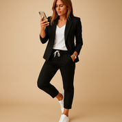 Dames blazer-pantalon set | Colbert met pantalon