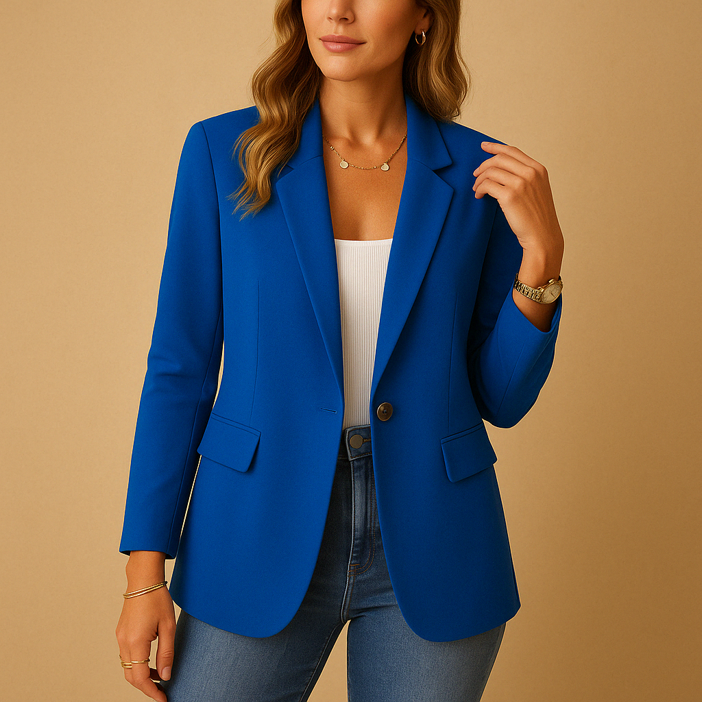 Dames blazer | Colbert met lange mouwen