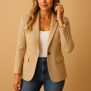 Dames blazer | Colbert met lange mouwen