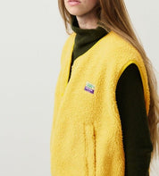 Dames mouwloze vest met knopen voor in de lente