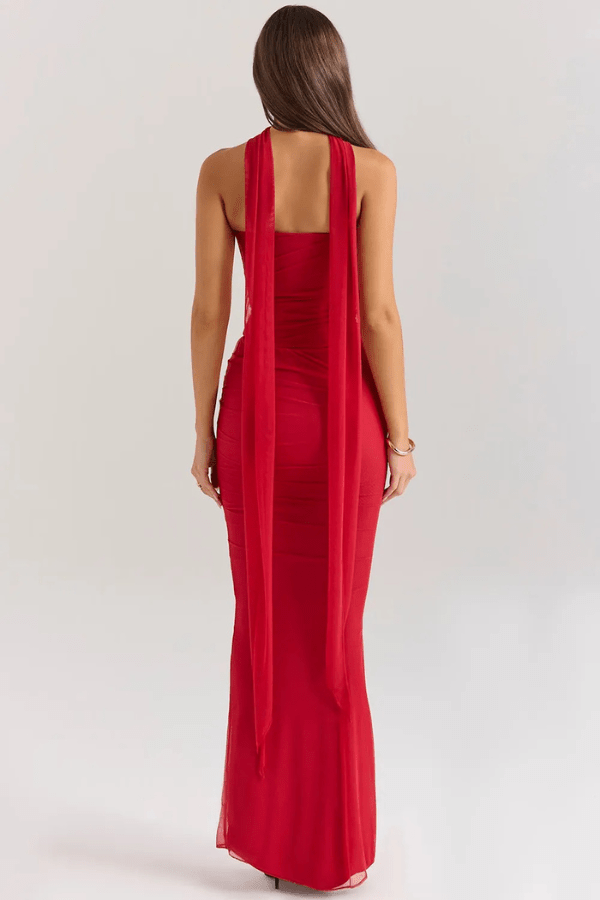 Strapless Corset Minirok met Netstof