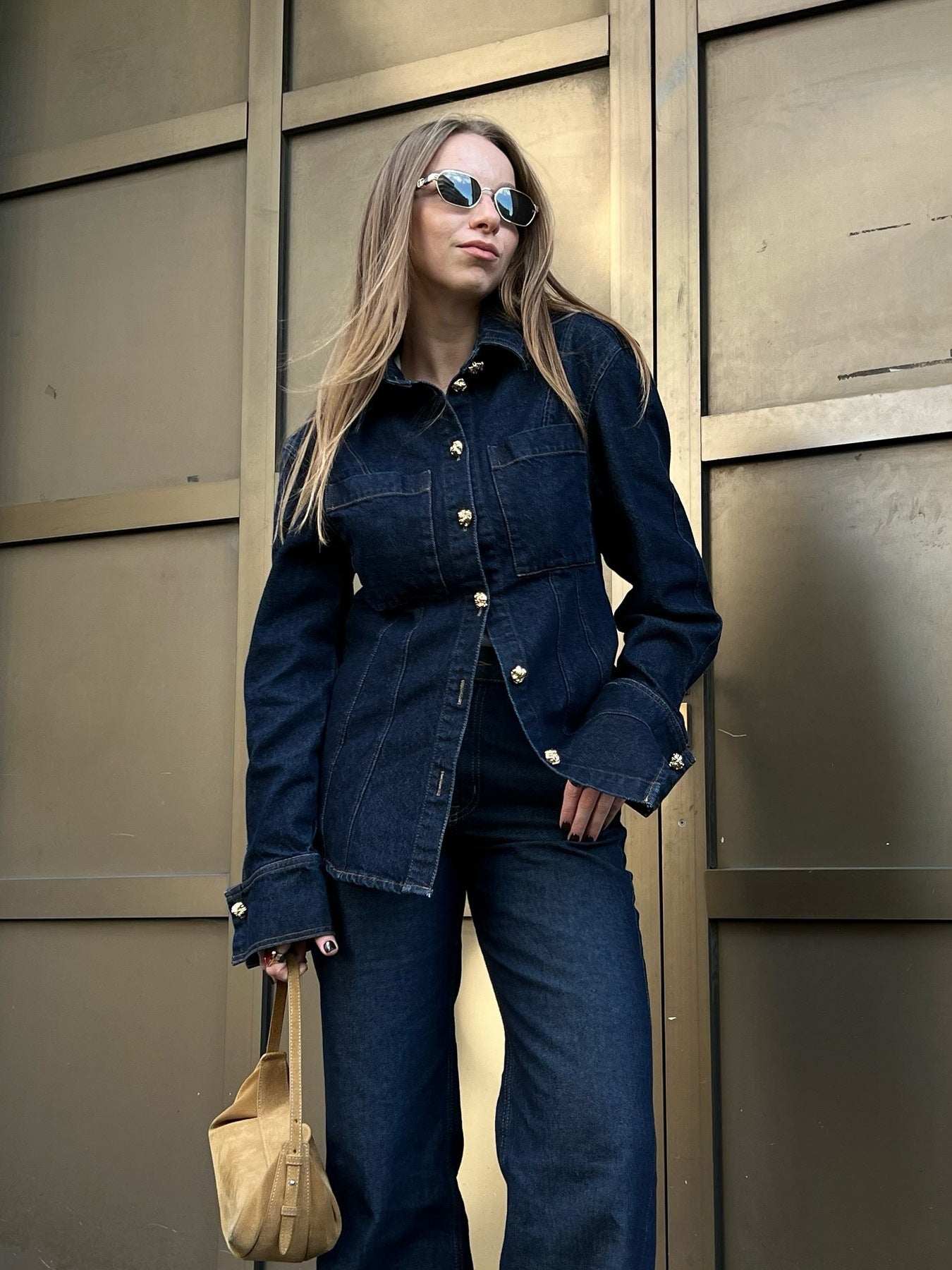 Dames denim set | Spijkerjack en spijkerbroek