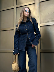 Dames denim set | Spijkerjack en spijkerbroek