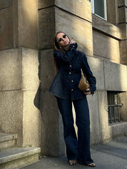 Dames denim set | Spijkerjack en spijkerbroek