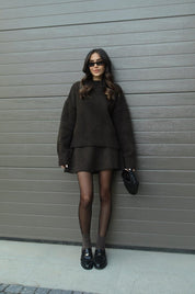 Dames Gebreide Set | Trui en Rok | Superzachte Co-ord  | Winter Set