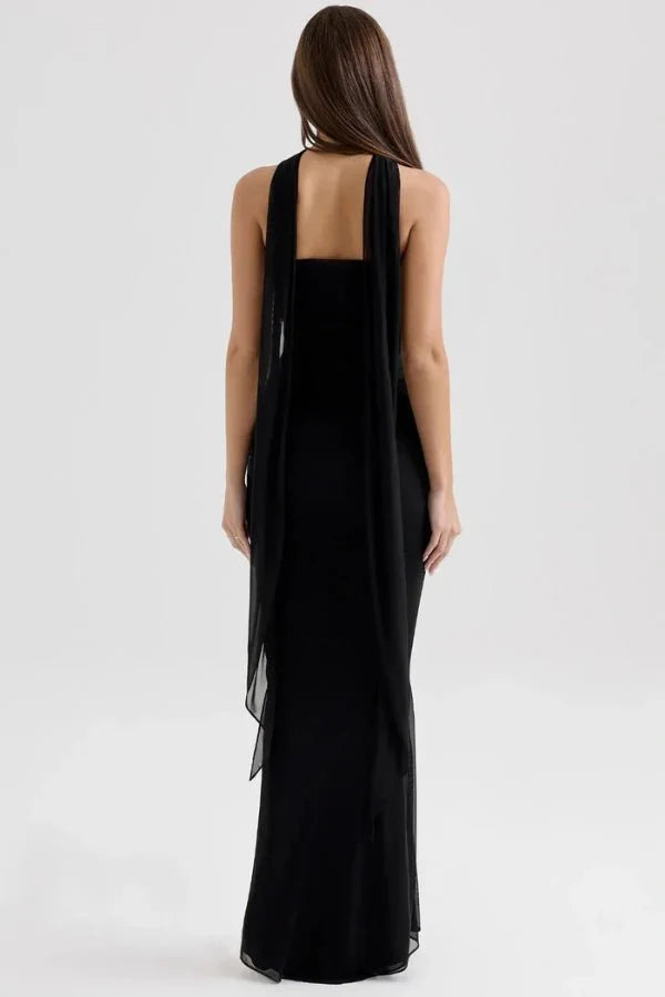Strapless Corset Minirok met Netstof