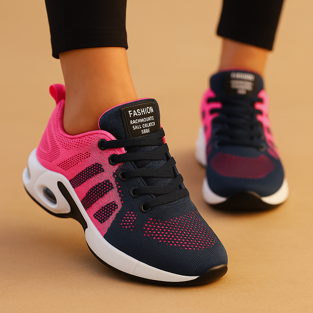 Dames sneakers | Lichtgewicht sportschoenen met ademende structuur