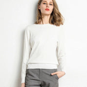 Sweater dames ronde hals | Comfortabele trui voor elke gelegenheid
