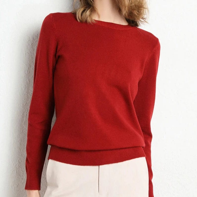 Sweater dames ronde hals | Comfortabele trui voor elke gelegenheid