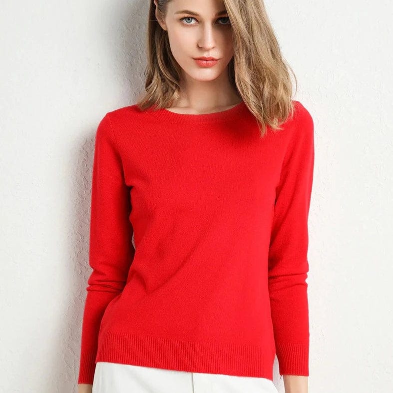 Sweater dames ronde hals | Comfortabele trui voor elke gelegenheid