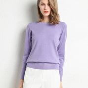 Sweater dames ronde hals | Comfortabele trui voor elke gelegenheid