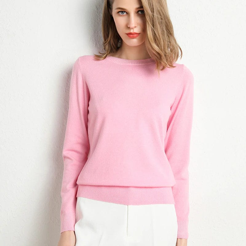 Sweater dames ronde hals | Comfortabele trui voor elke gelegenheid