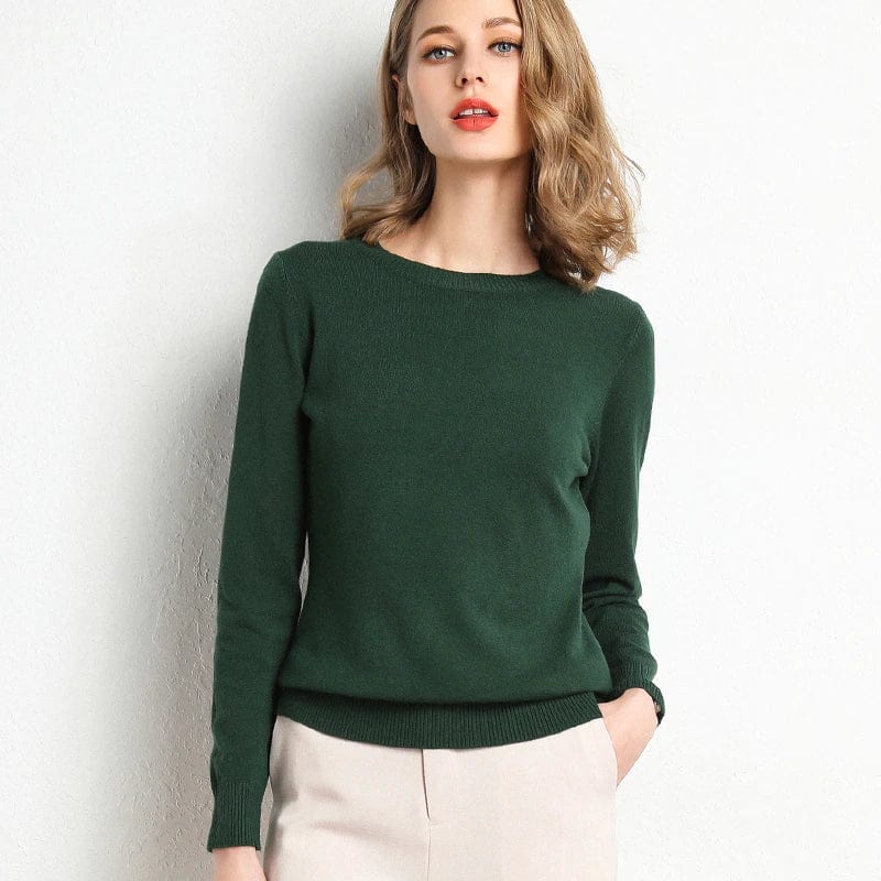 Sweater dames ronde hals | Comfortabele trui voor elke gelegenheid