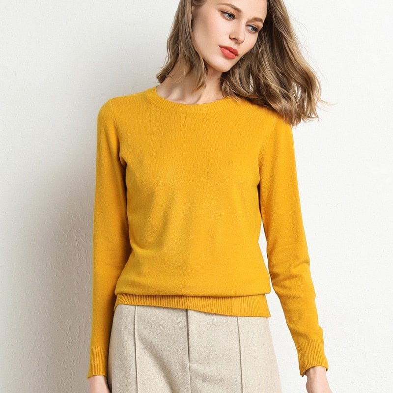 Sweater dames ronde hals | Comfortabele trui voor elke gelegenheid