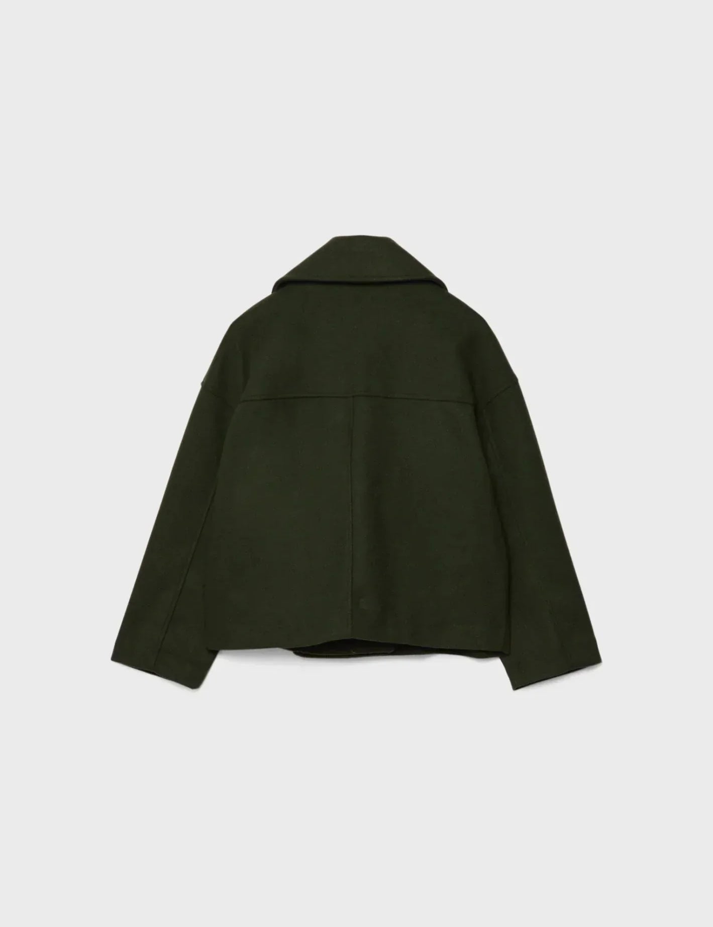 Korte dames Mantel | Dubbelgeknoopt | Reverskraag en Korte Pasvorm