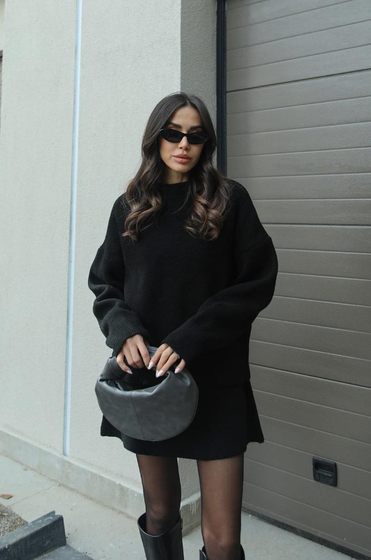 Dames Gebreide Set | Trui en Rok | Superzachte Co-ord  | Winter Set
