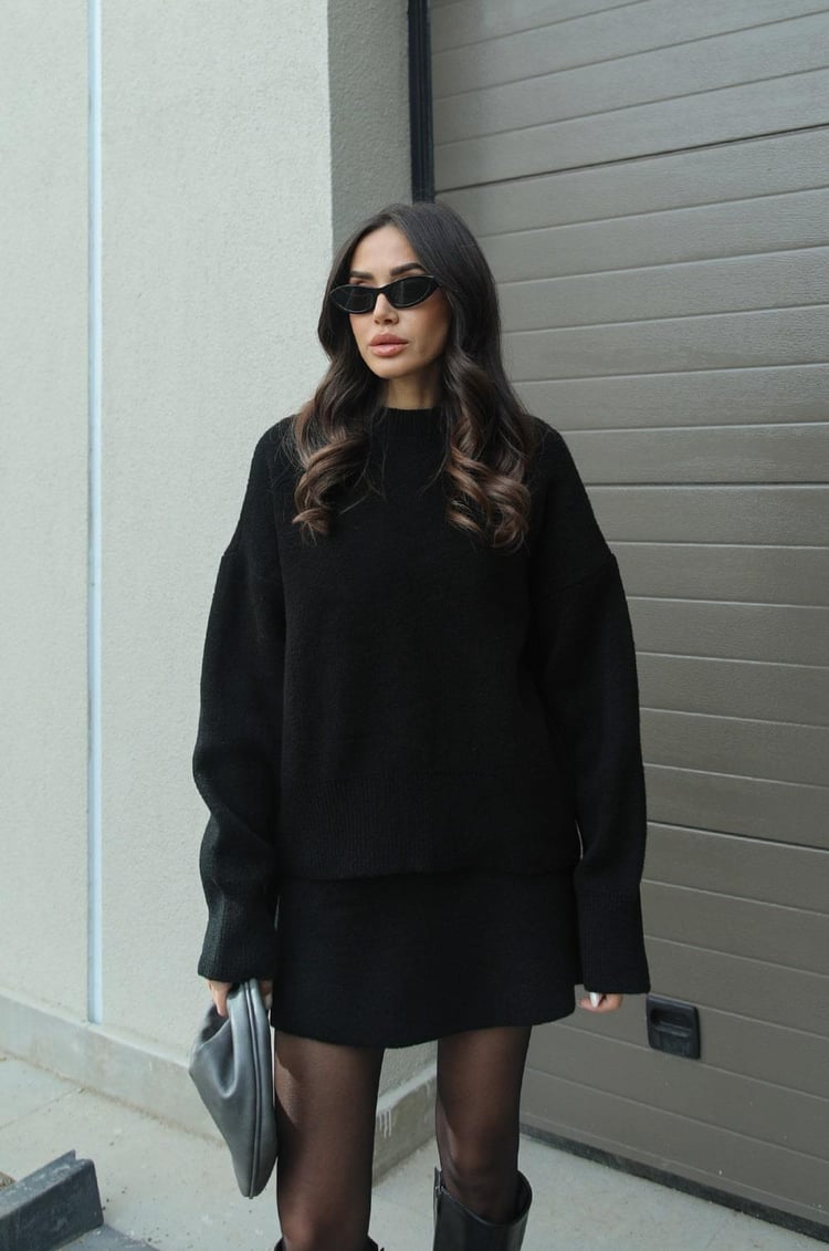 Dames Gebreide Set | Trui en Rok | Superzachte Co-ord  | Winter Set